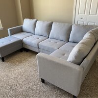 Longwood 84 modular online sectional with ottoman